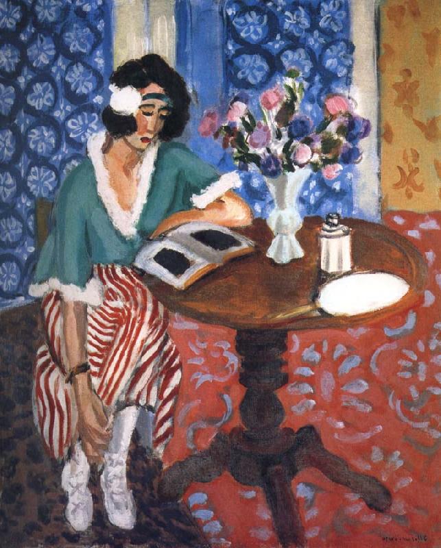 Henri Matisse Reading desk woman China oil painting art